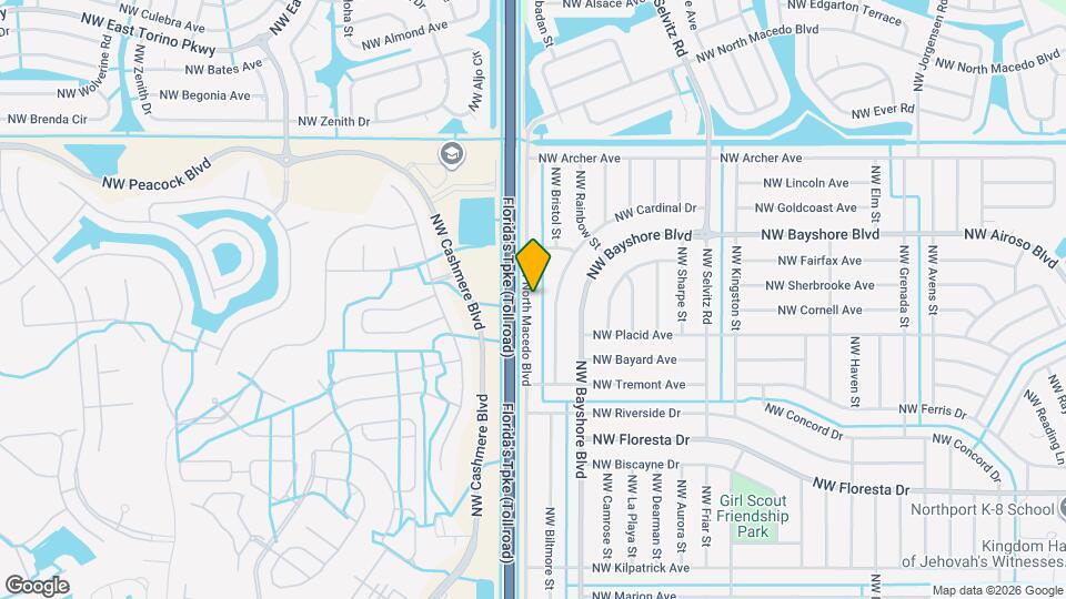 615 NW North Macedo Blvd Mapa y Detalles de la Ubicación