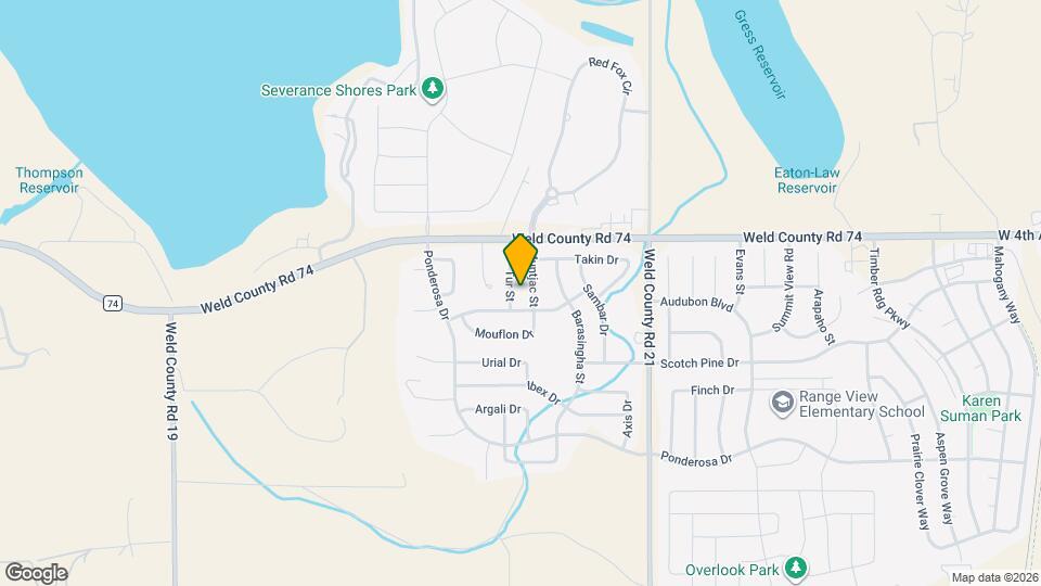 1110 Tur St Map and Location Details