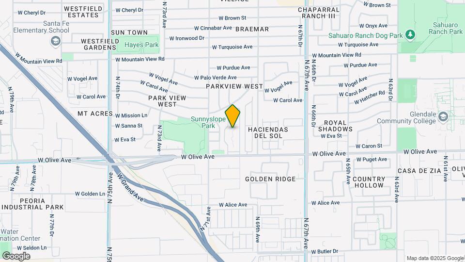 7040 W Olive Ave-Unit -UNIT 12 Map and Location Details