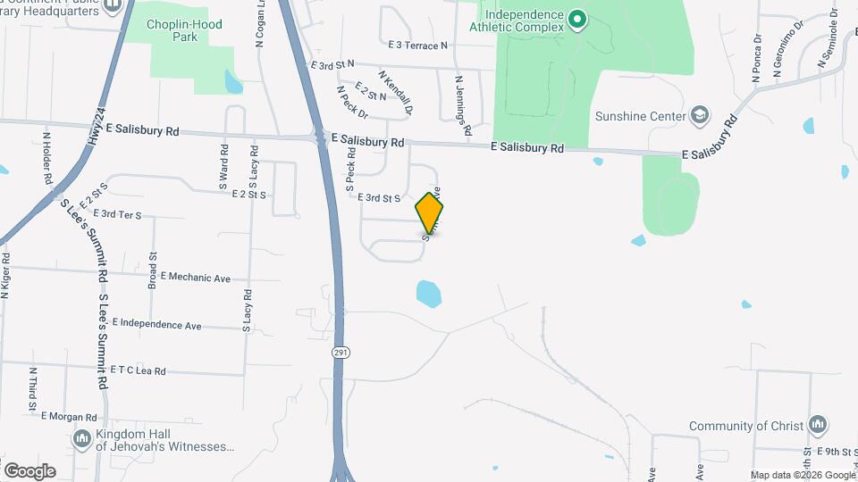 331 S Shrank Ave Map and Location Details