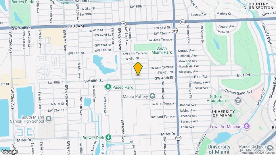 5971 SW 48th St Map and Location Details