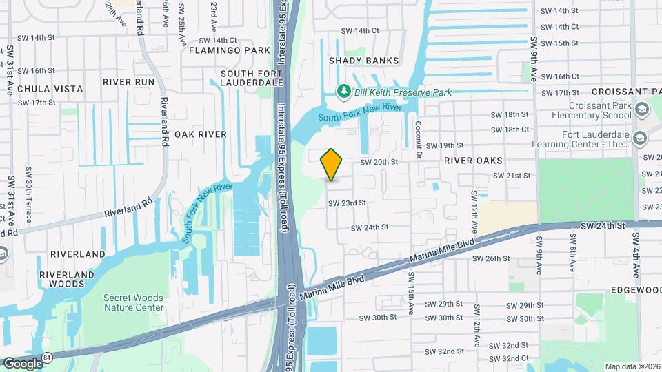 1841 SW 22nd St Map and Location Details