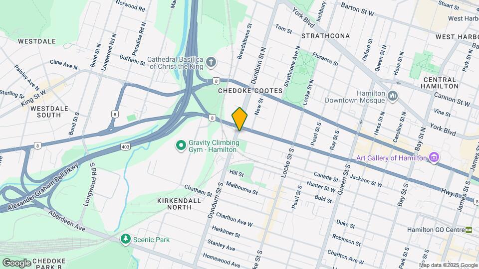 91 Dundurn St S Map and Location Details