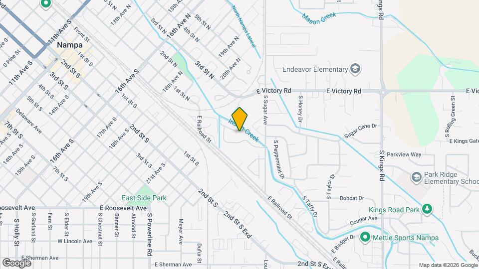 2111 E White Oak Ct Map and Location Details