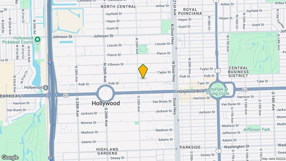 2323 Polk St Map and Location Details