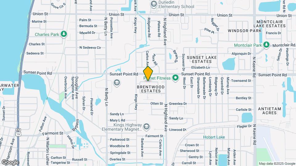 1429 Spring Ln Map and Location Details