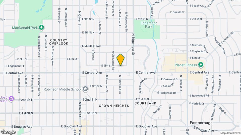 5331 E Elm St Map and Location Details