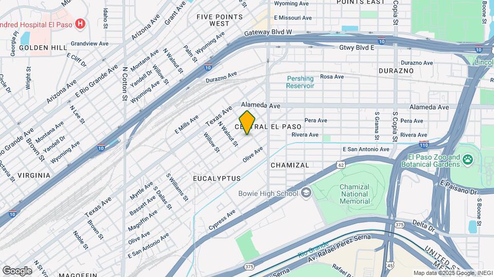 2225 Magoffin Ave Map and Location Details