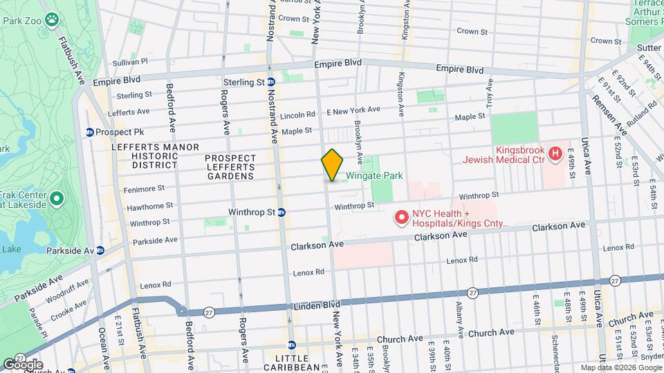 651 New York Ave Map and Location Details