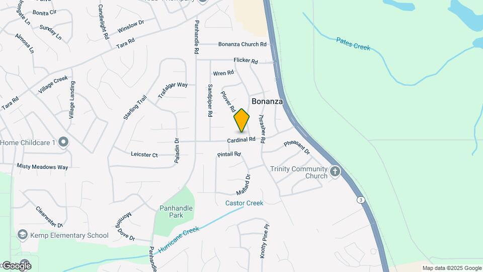 1620 Cardinal Rd Map and Location Details