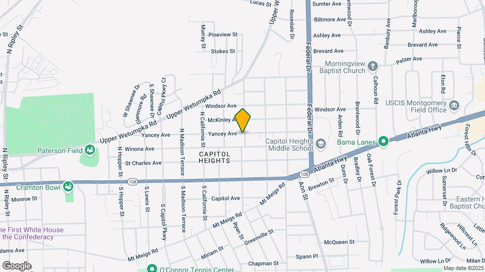2050 Yancey Ave Map and Location Details