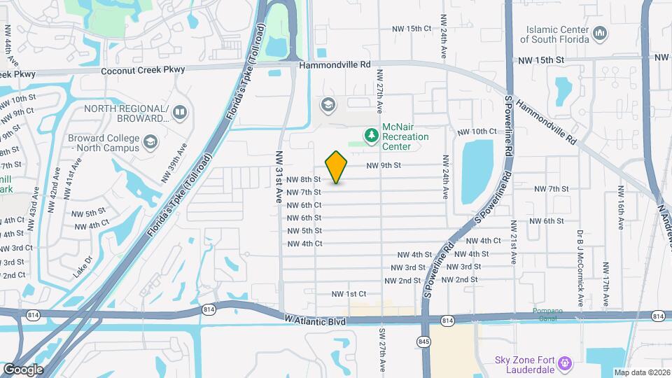 2911 NW 7th St Map and Location Details