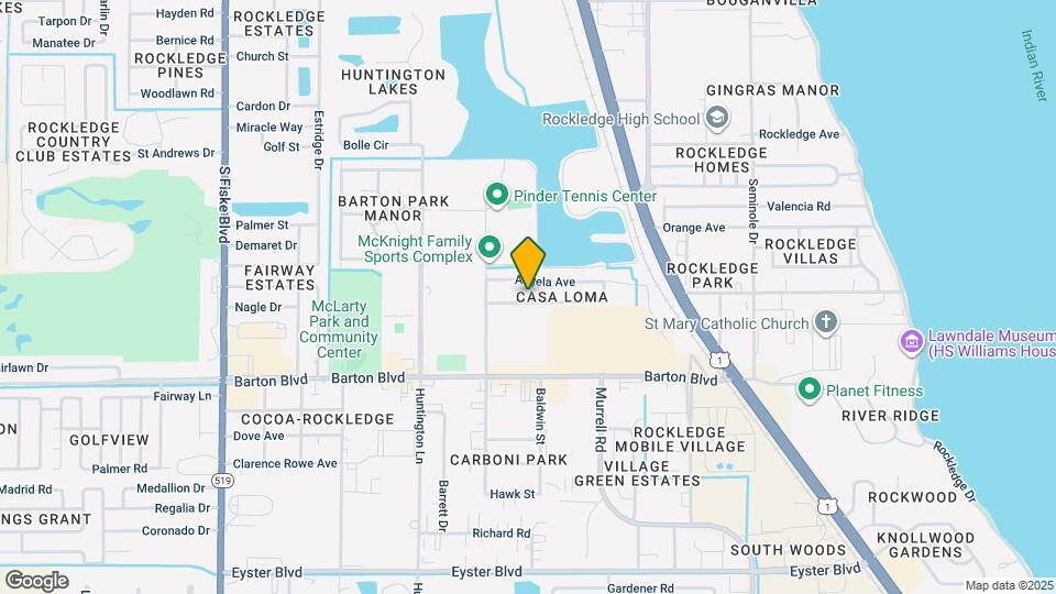 834 Faull Dr Map and Location Details