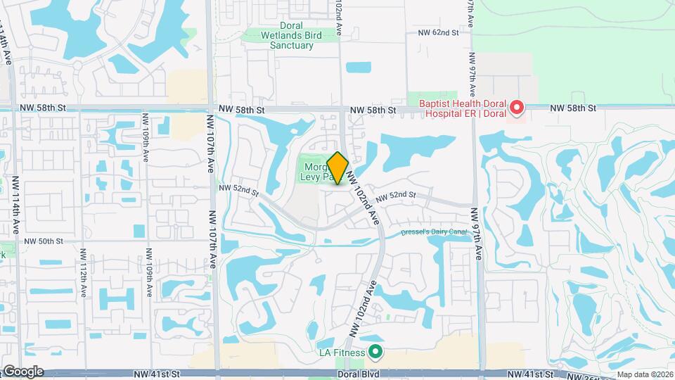 10241 NW 52nd Ln Map and Location Details