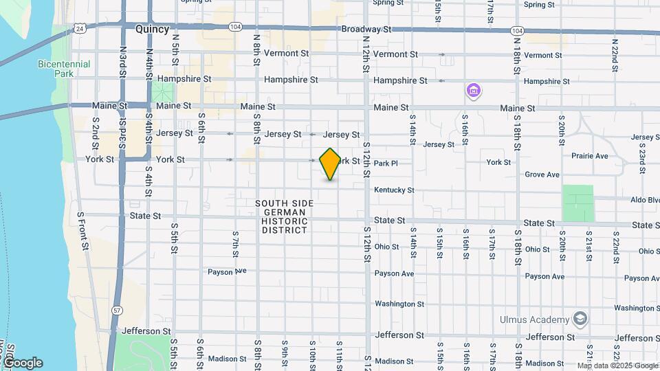 1025-1027-1027 Kentucky St Mapa y Detalles de la Ubicación