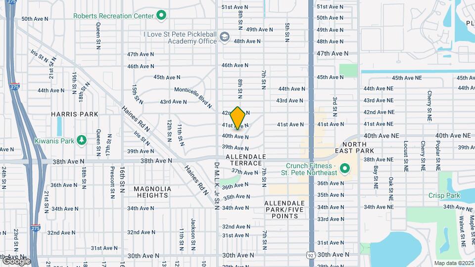 819 40th Ave N Map and Location Details
