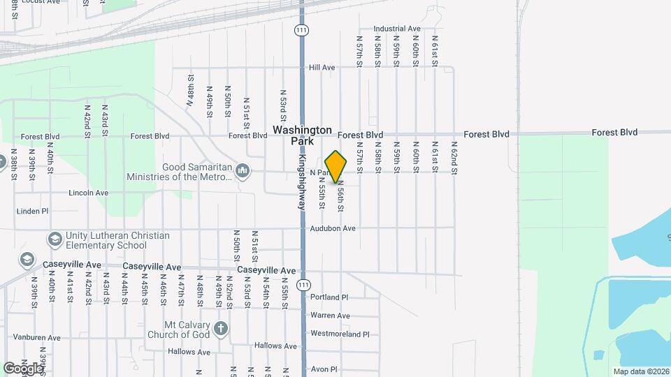 1847 N 56th St Mapa y Detalles de la Ubicación