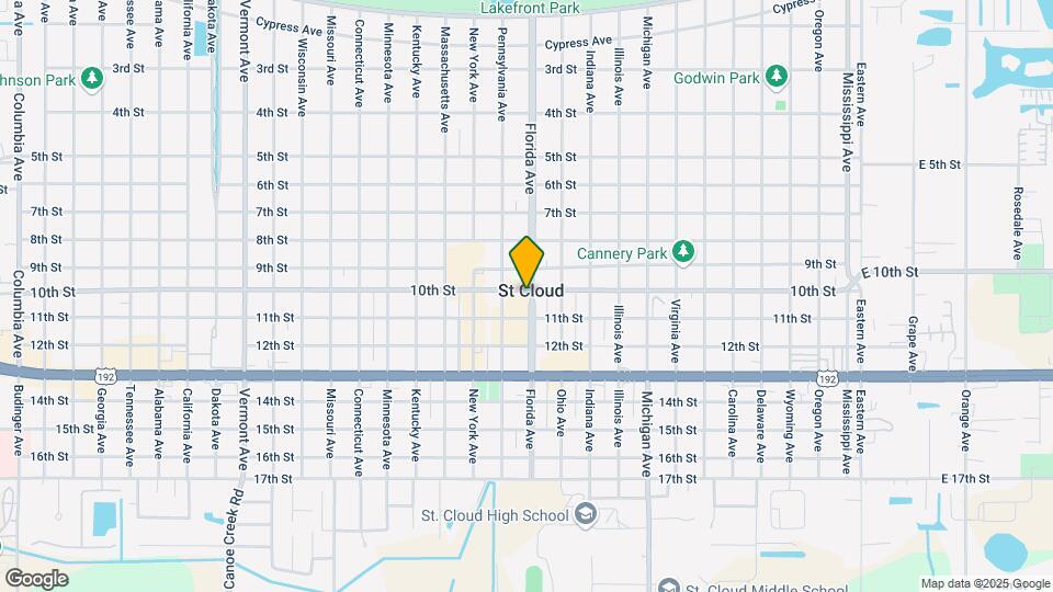 1000 Florida Ave Map and Location Details