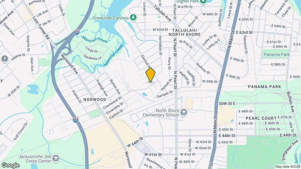 443 Crestwood St Map and Location Details