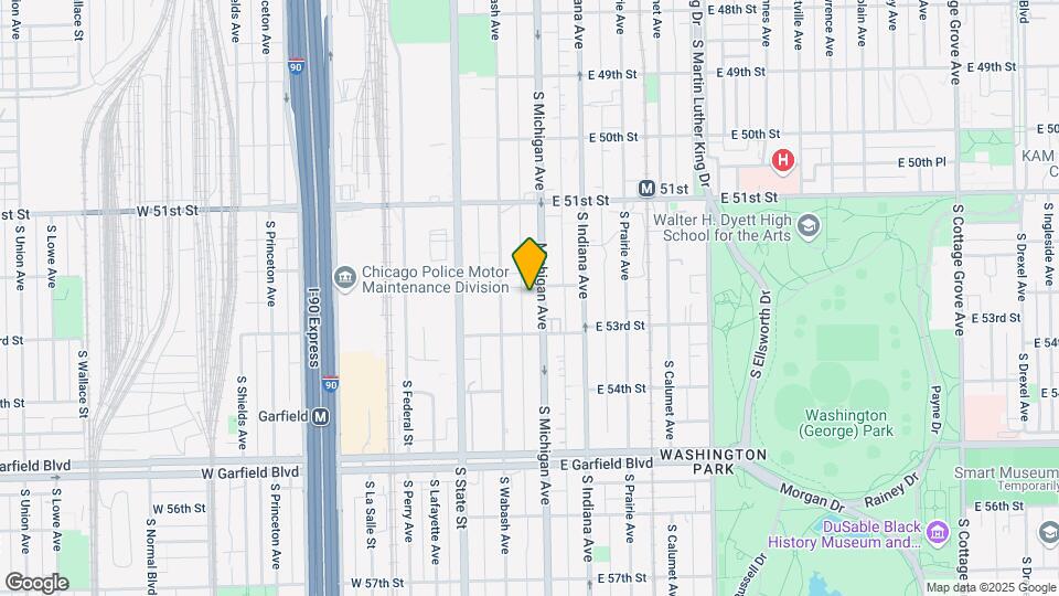 5226 S Michigan Ave Map and Location Details