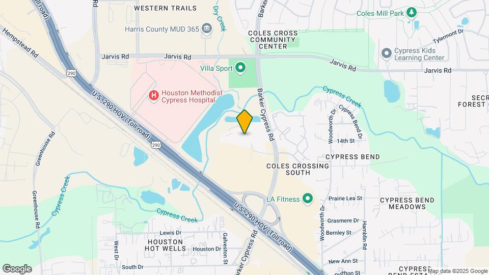 12515 Barker Cypress Rd Map and Location Details