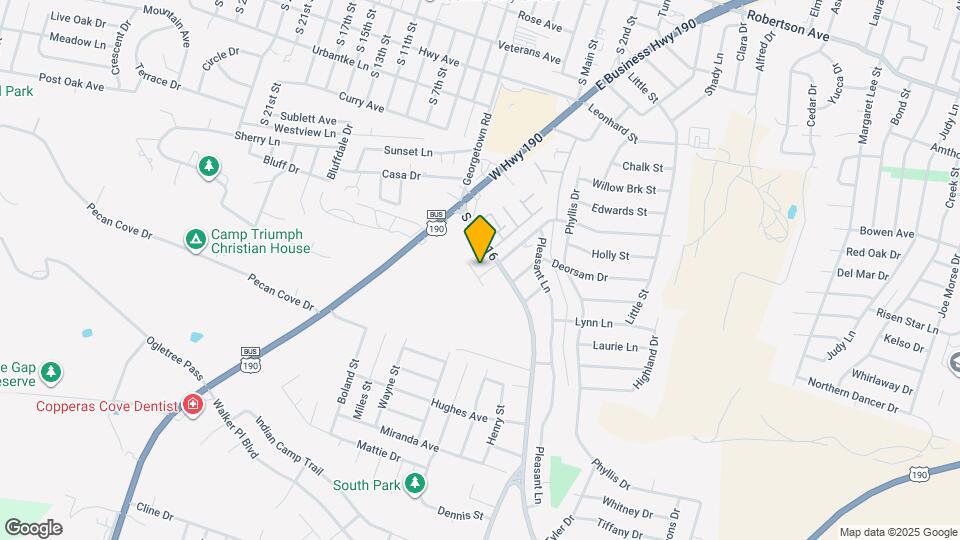 1303 Brown Dr Map and Location Details