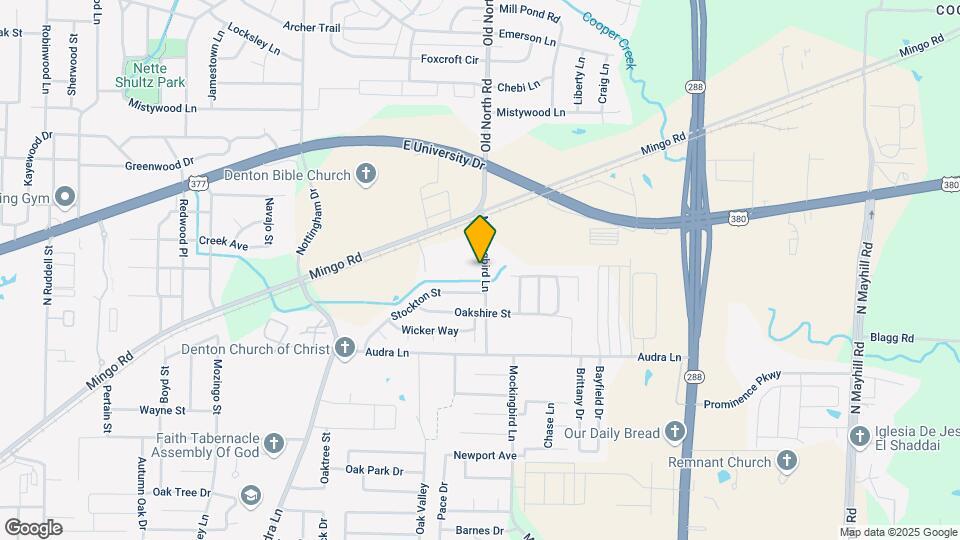 1401 Mockingbird Ln Mapa y Detalles de la Ubicación