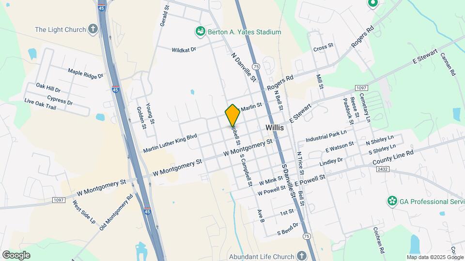 401 Martin Luther King Blvd Map and Location Details