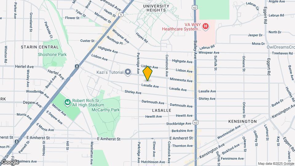 266 Lasalle Ave Map and Location Details