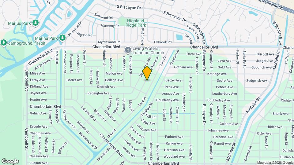 170 Saluda Terrace Map and Location Details