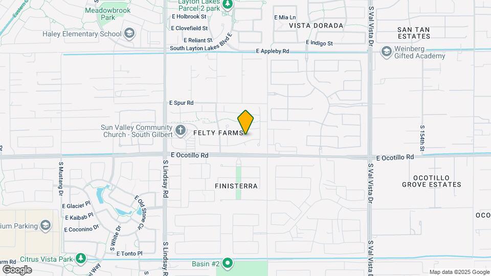 1120 E Blue Spruce Ln Map and Location Details