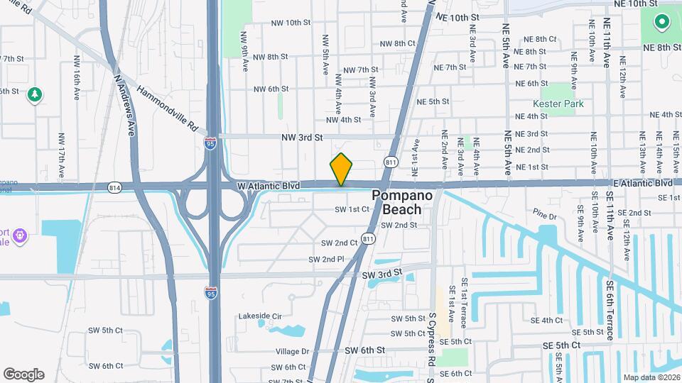 313 SW 1st St Map and Location Details