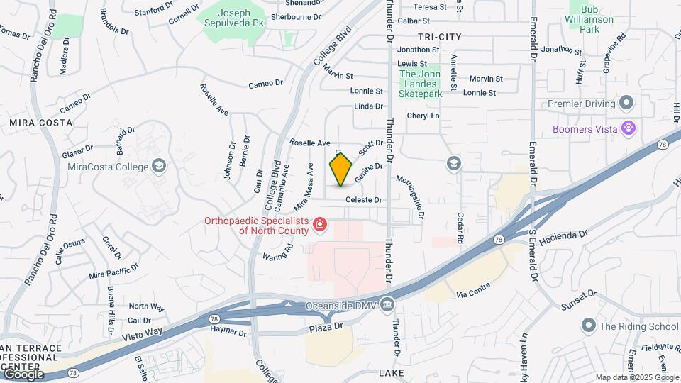 3907 Genine Dr Map and Location Details