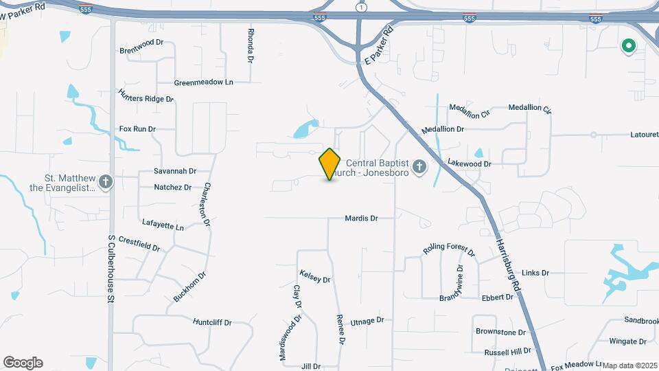 605 Shadow Ridge Dr Map and Location Details