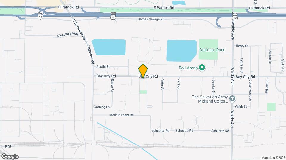 2208 Bay City Rd Map and Location Details