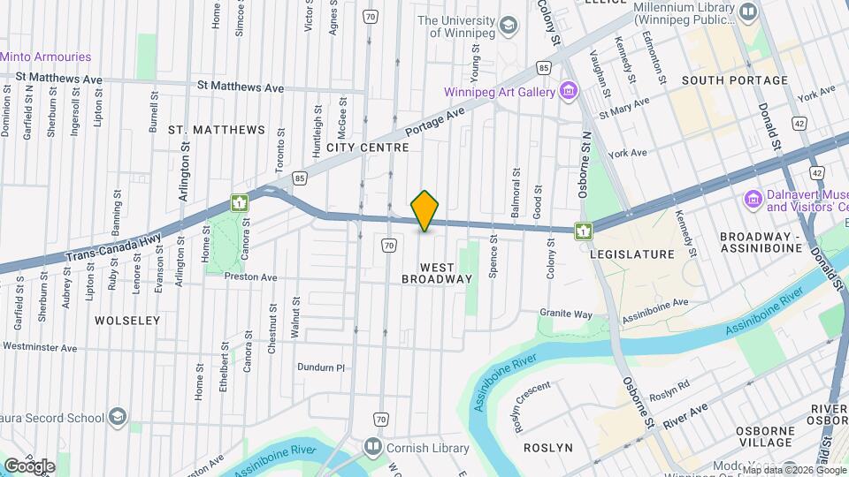 211 Furby St Map and Location Details