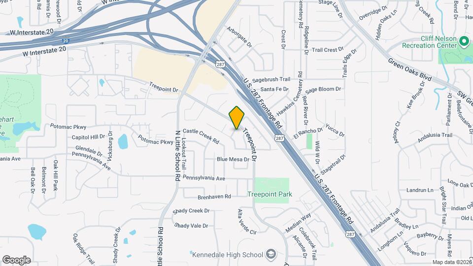 5004 Ivycrest Trail Map and Location Details