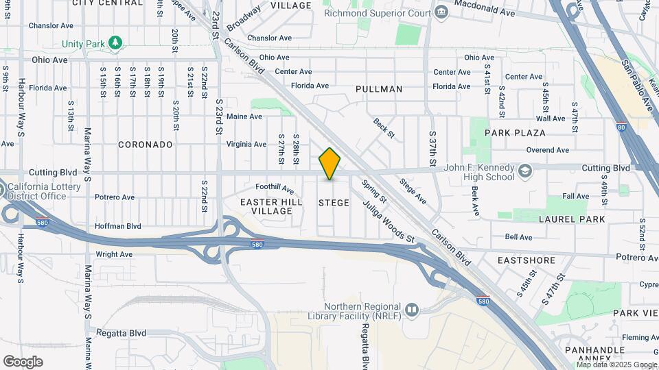 525 S 30th St Map and Location Details