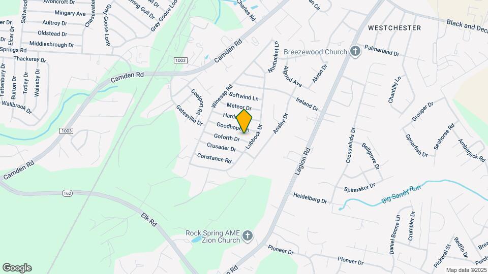 3816 Goforth Dr Map and Location Details