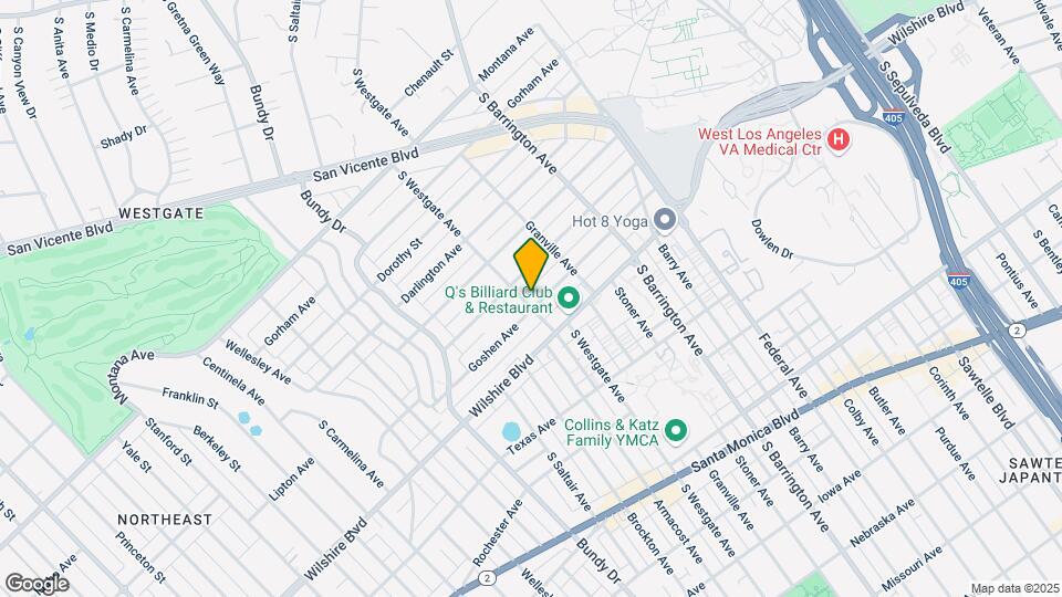 11855 Goshen Ave Map and Location Details