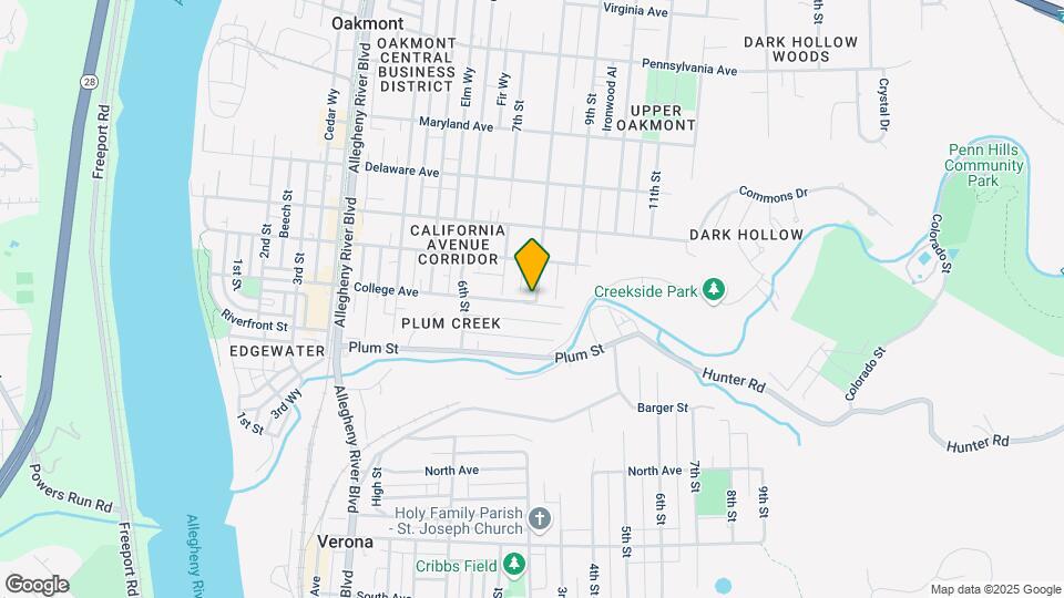 203 8th St Map and Location Details