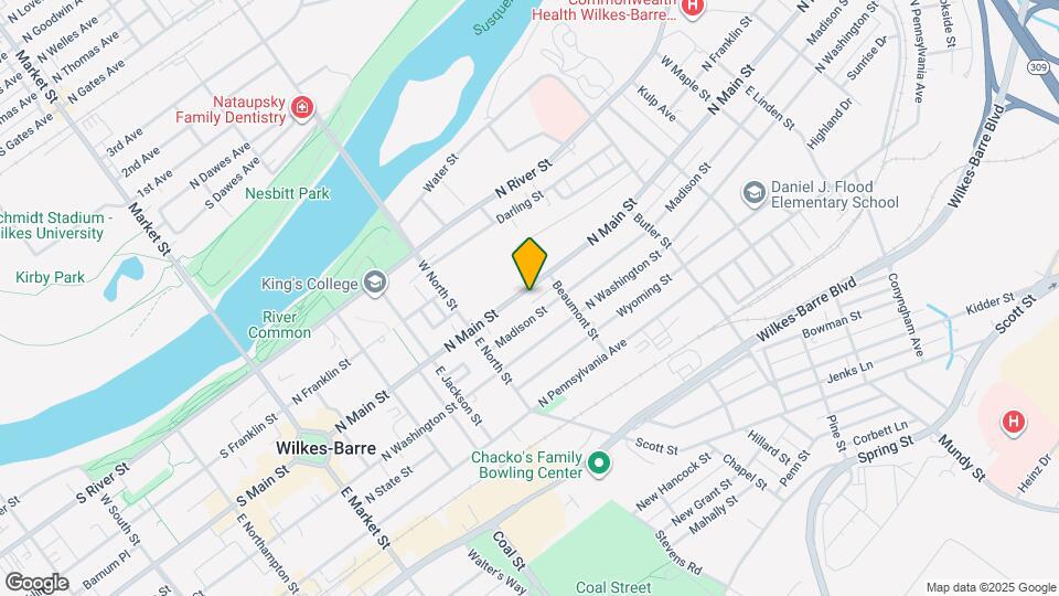 251 N Main St, Unit 1 Mapa y Detalles de la Ubicación