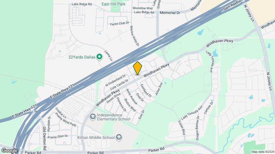 3004 Hereford Dr Map and Location Details