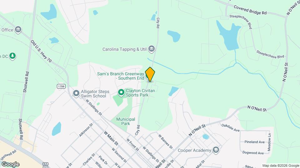 109 N Prospect Dr Map and Location Details