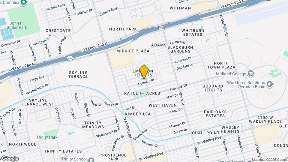 2900 Goddard Pl Map and Location Details