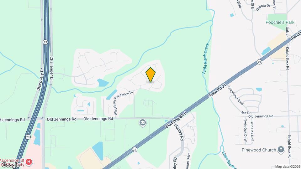 1872 Pineta Cove Drive Mapa y Detalles de la Ubicación