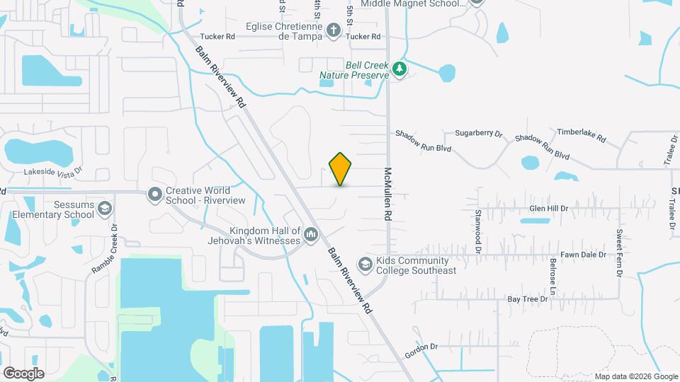 11304 Balm Riverview Rd Map and Location Details