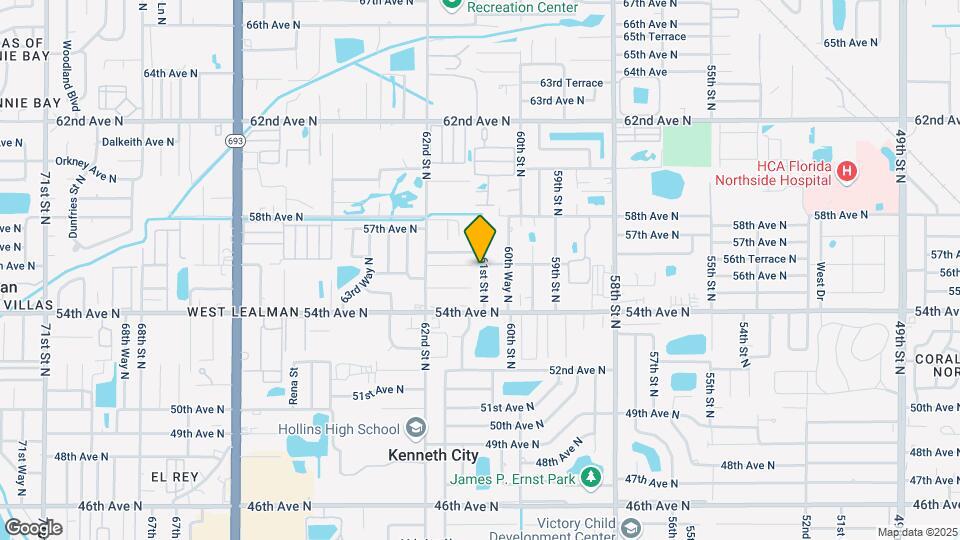 5560 61st St N Map and Location Details