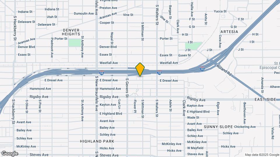 945 E Drexel Ave Map and Location Details