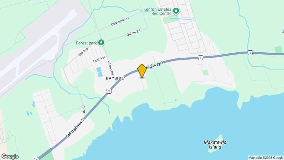 21 Bayview Dr Map and Location Details